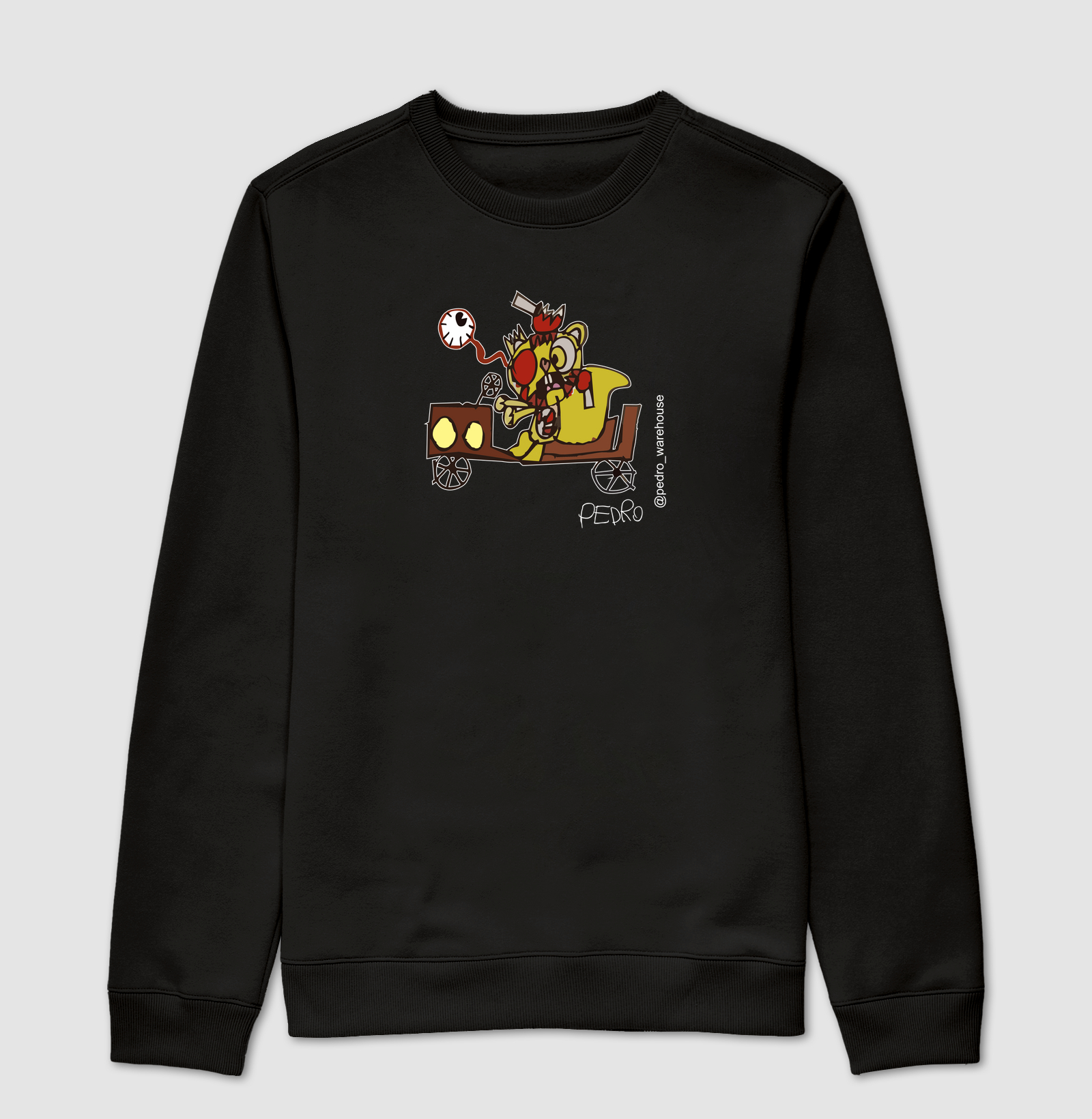 CAMISETA MASC/FEM - ESQUILO BALEADO