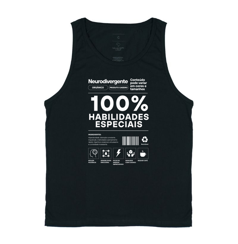 100% Habilidades Especiais (Rótulo)