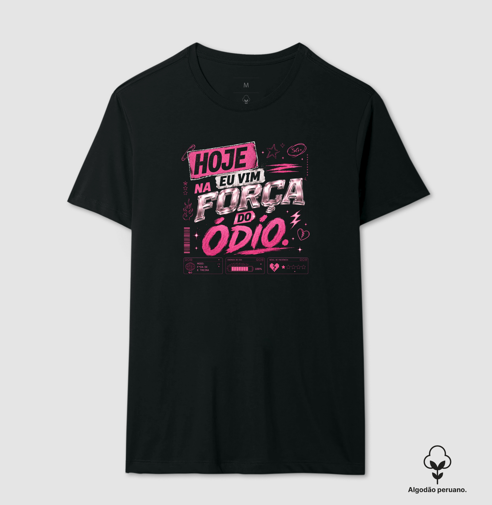 Hoje eu vim na força do ódio