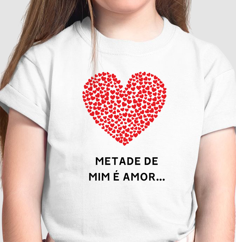 CAMISETA METADE DE MIM