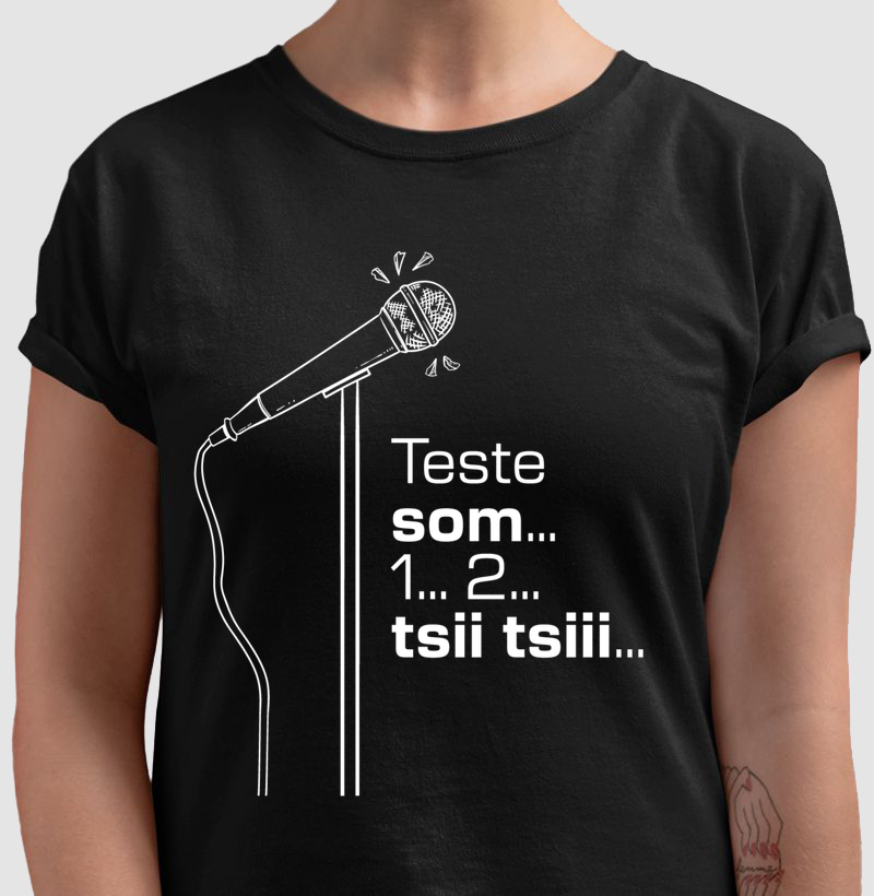 Teste som 1... 2... tsii tsiii...