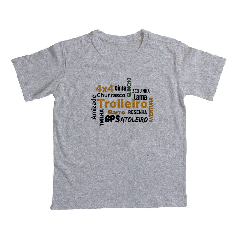 Trolleiro e cia - Camiseta Infantil