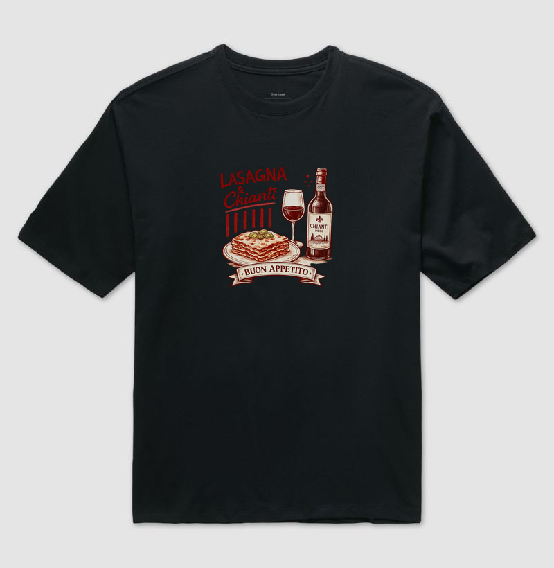 Chianti e Lasagna
