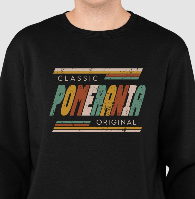 Suéter Moletom Pomerania Vintage