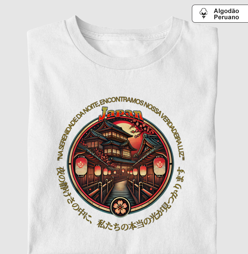 🏮 Rua Tradicional Japonesa – A Elegância da Noite Japonesa 