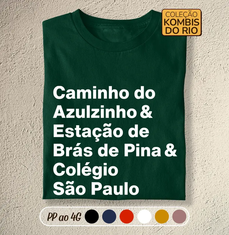 Caminho do Azulzinho, Estação de Brás de Pina, Colégio São Paulo