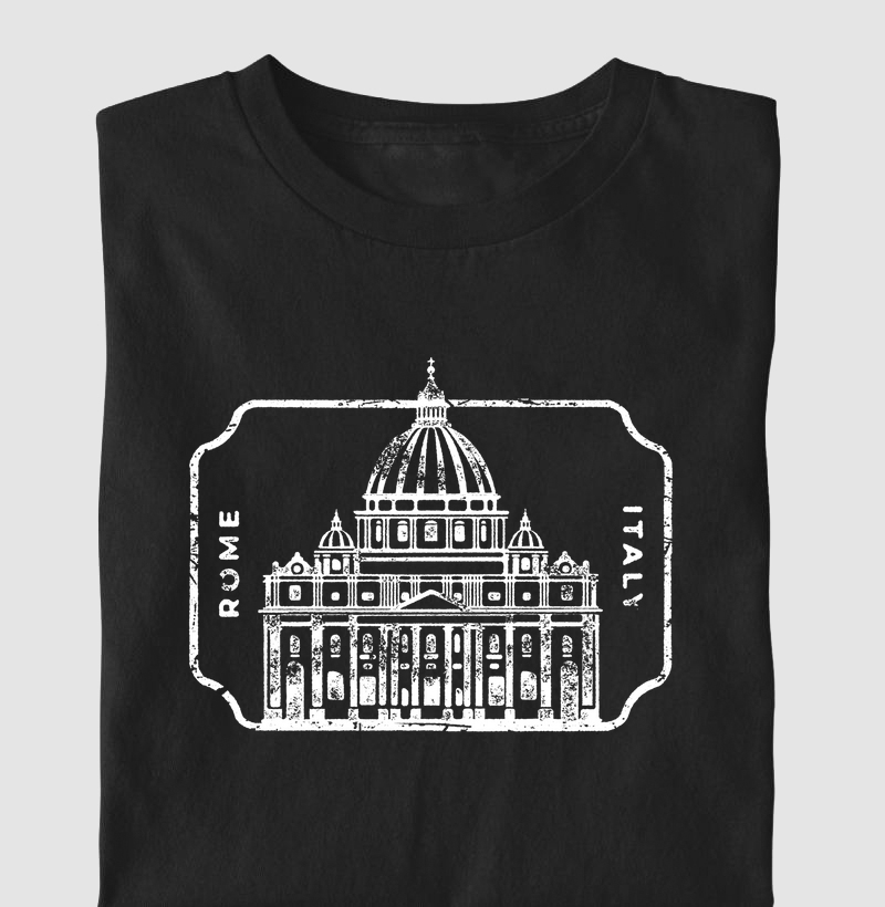 Camiseta Estampa Italy Branco