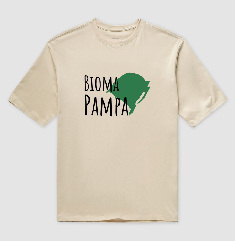 Camiseta Bioma Pampa (oversized)