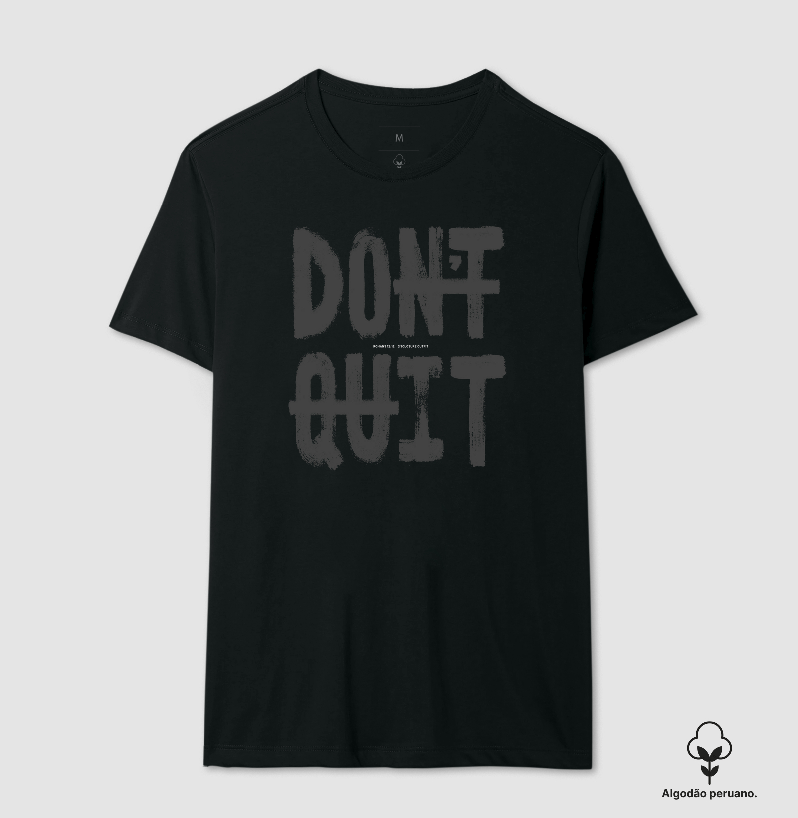 Don’t quit - Do it - All black