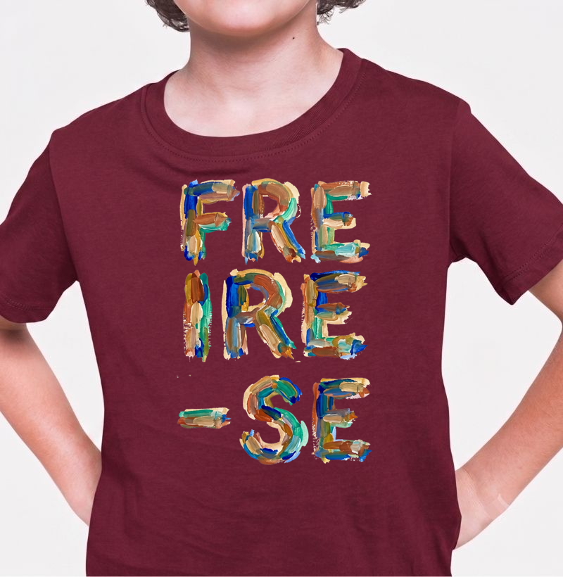 Freire-se! - Camiseta Infantil