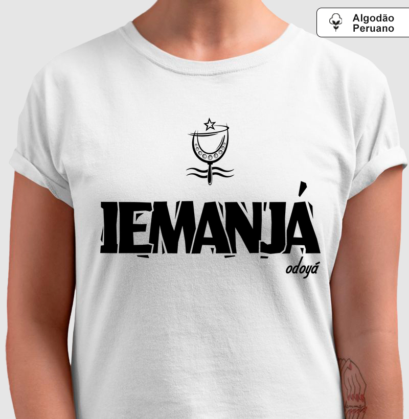 Iemanjá Odoyá - Algodão Peruano