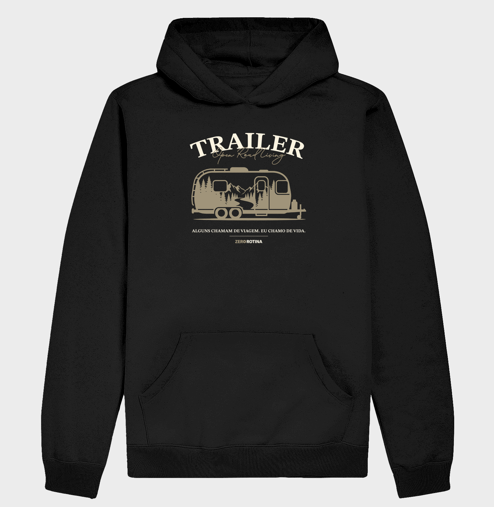 Trailer - Open Road Living - Hoodie Moletom