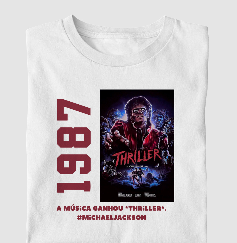 Coleção Anos Curiosos - 1987 - A música ganhou *Thriller*.