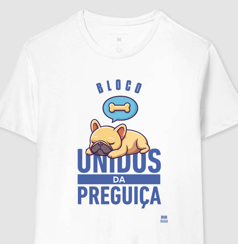 Camiseta Bulldog Frances "Bloco"