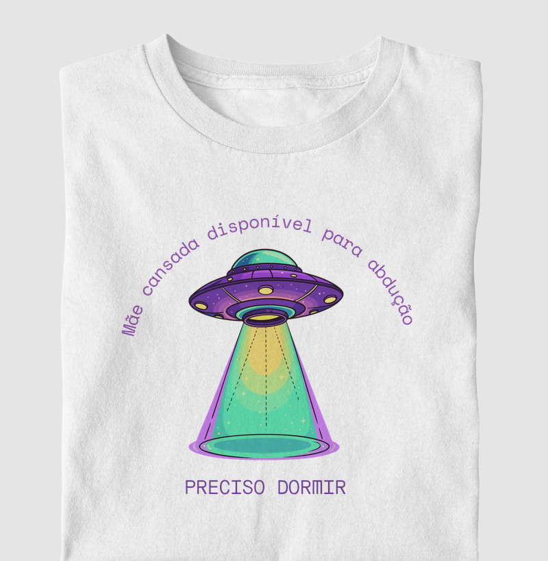 Mãe cansada disponível para abdução