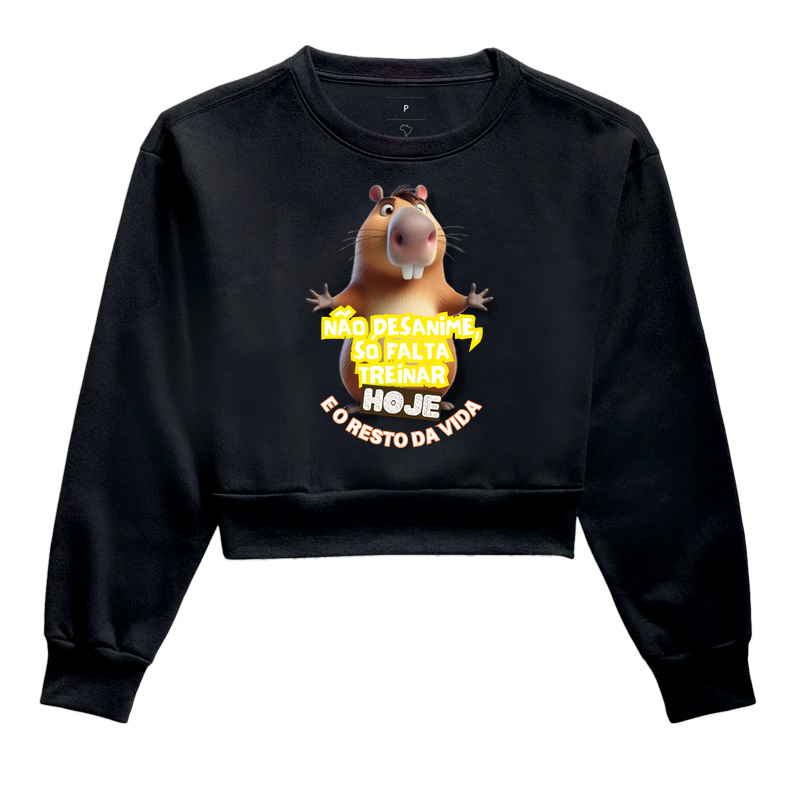 Não desanime, só faltar treinar hoje e o resto da vida