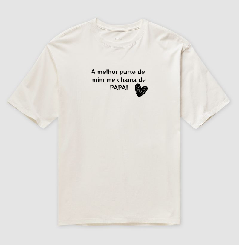 Camiseta ser chamado de papai
