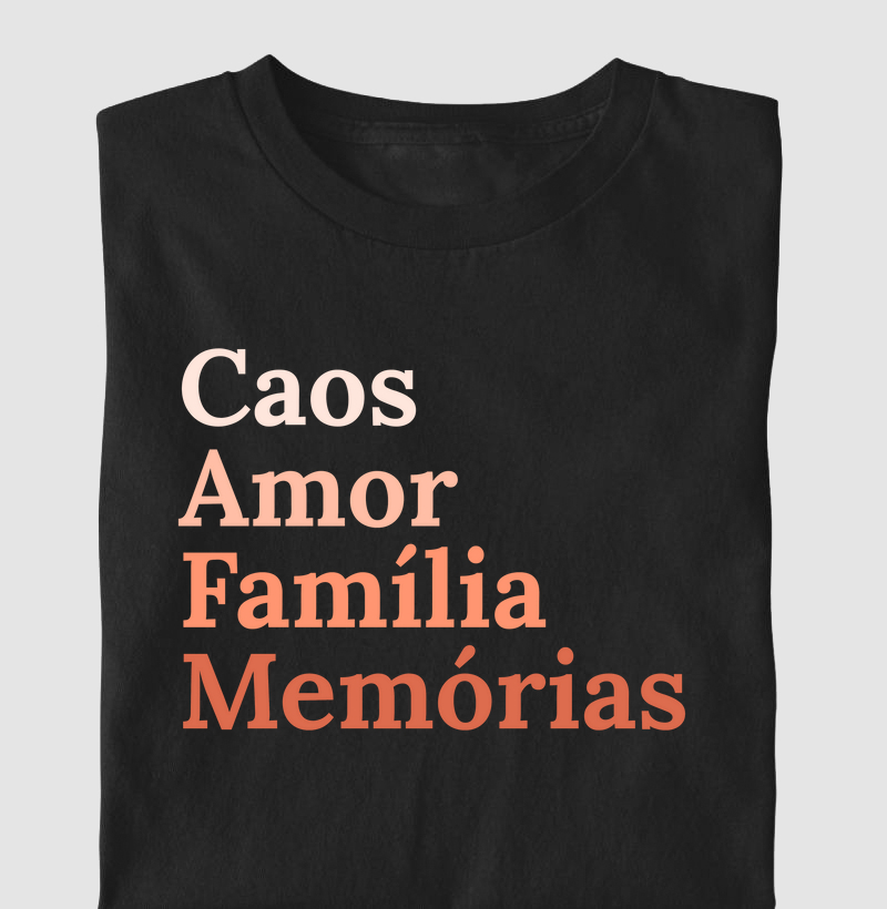 Caos, amor, família, memórias! (infantil)