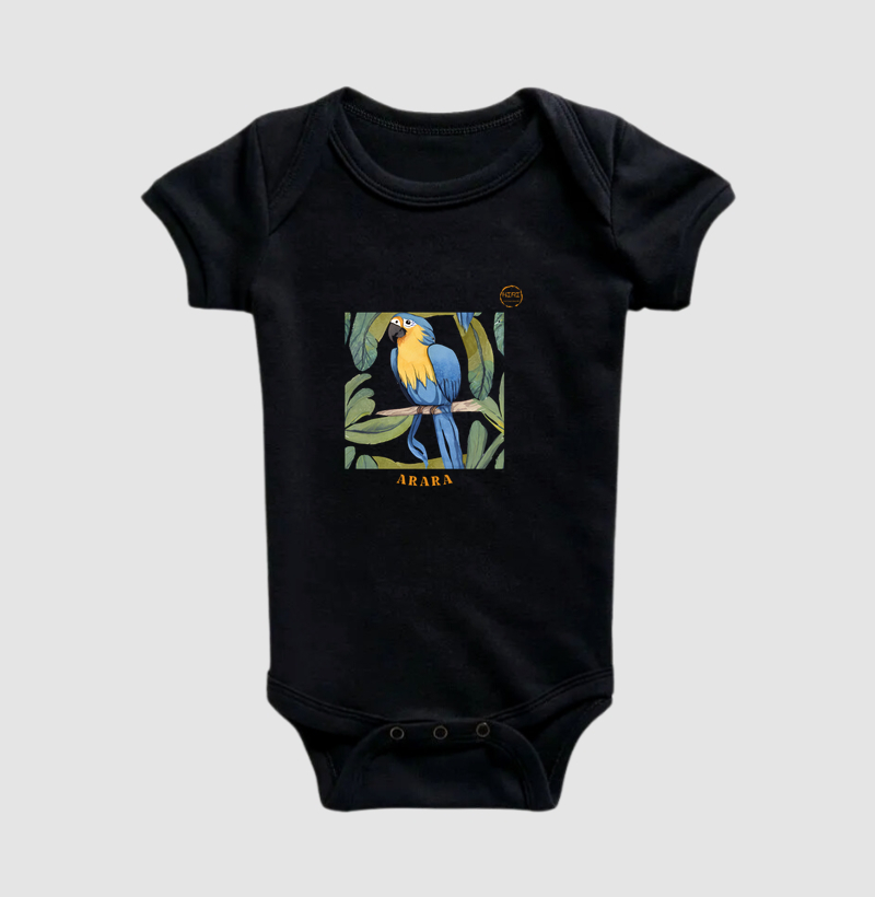 Body Infantil KIRI - Arara