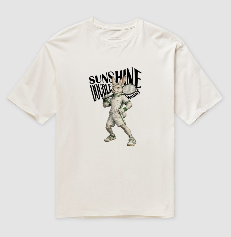 Camiseta Oversized Sunshine Double Winner
