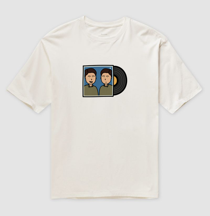 Camiseta Oversized Inspiração Chico