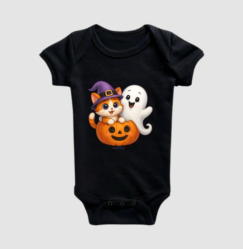 Gatinho Laranja com Fantasma