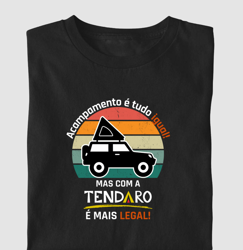 Tendaro Acampamento é tudo igual
