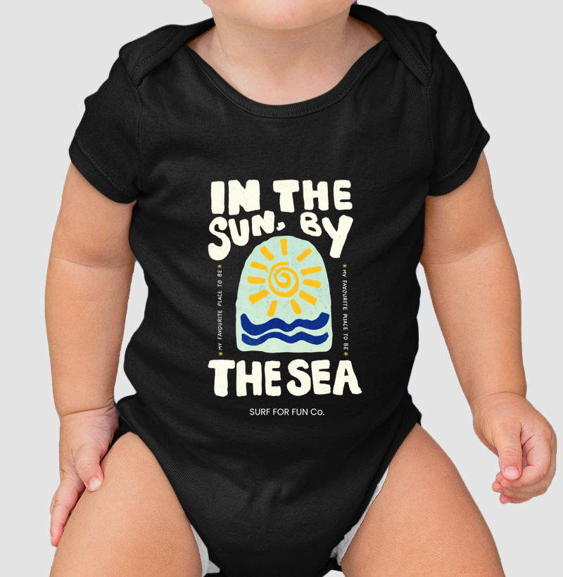 Camiseta In the Sun, By the Sea - Surf For Fun Wear
