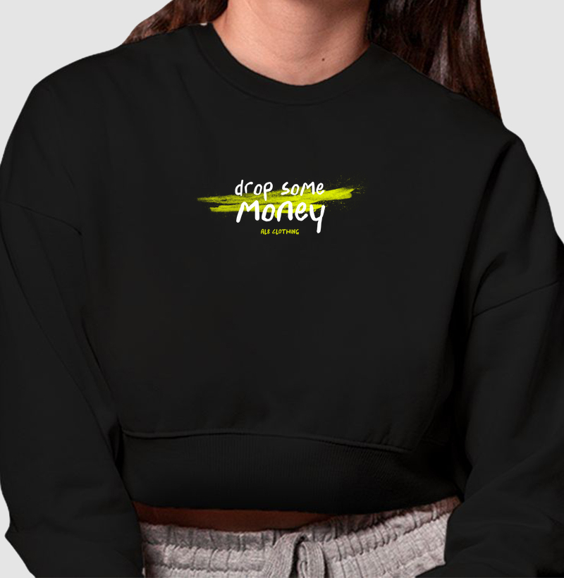 Cropped Moletom Drop