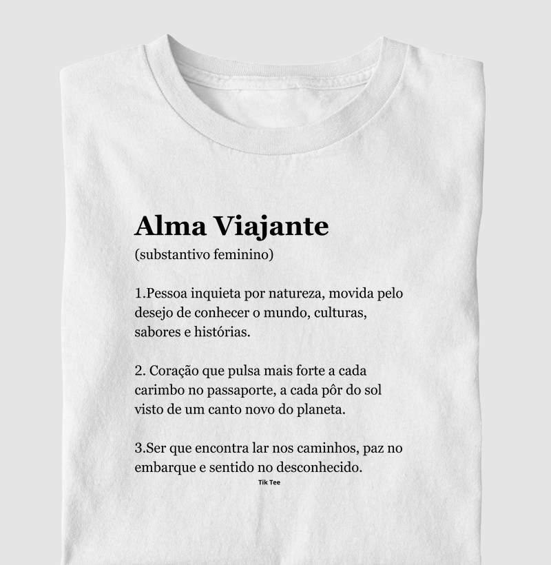 Alma Viajante - dicionário