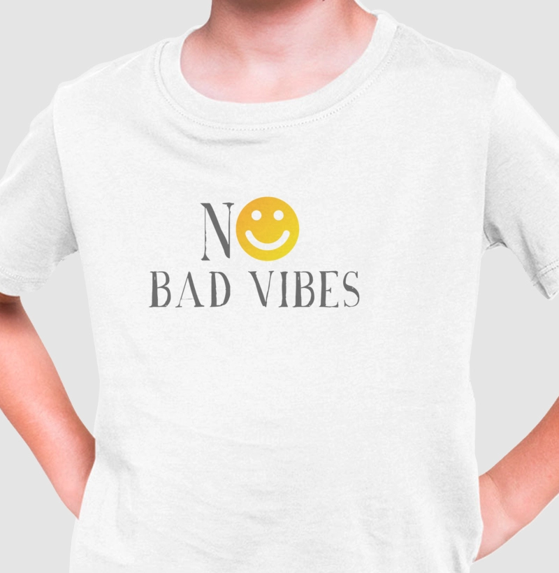 Camiseta Mini NO Bad Vibes