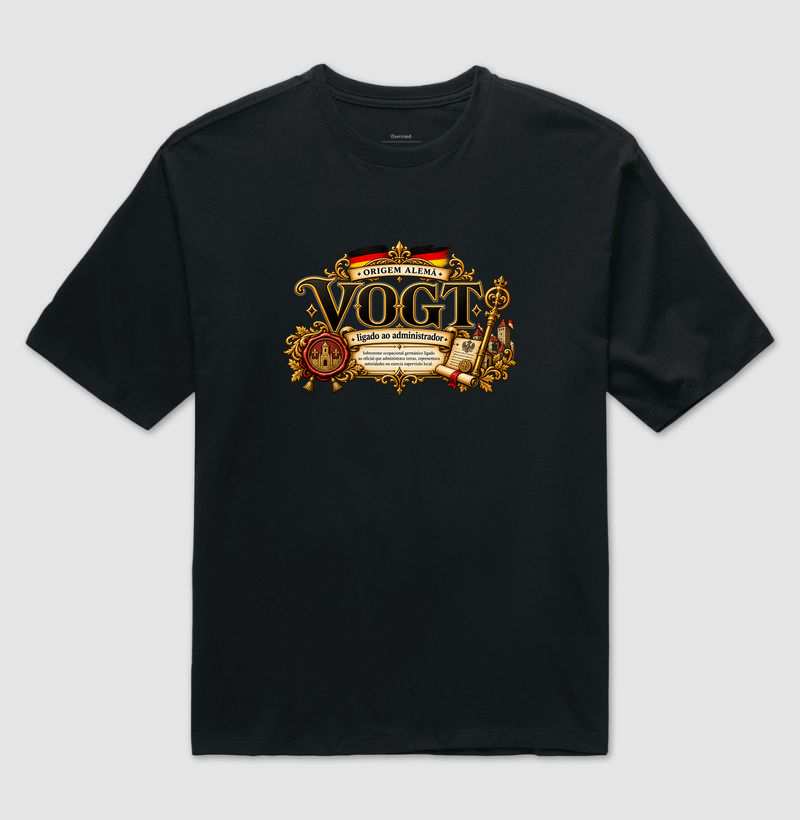 Vogt  - Camiseta Oversized
