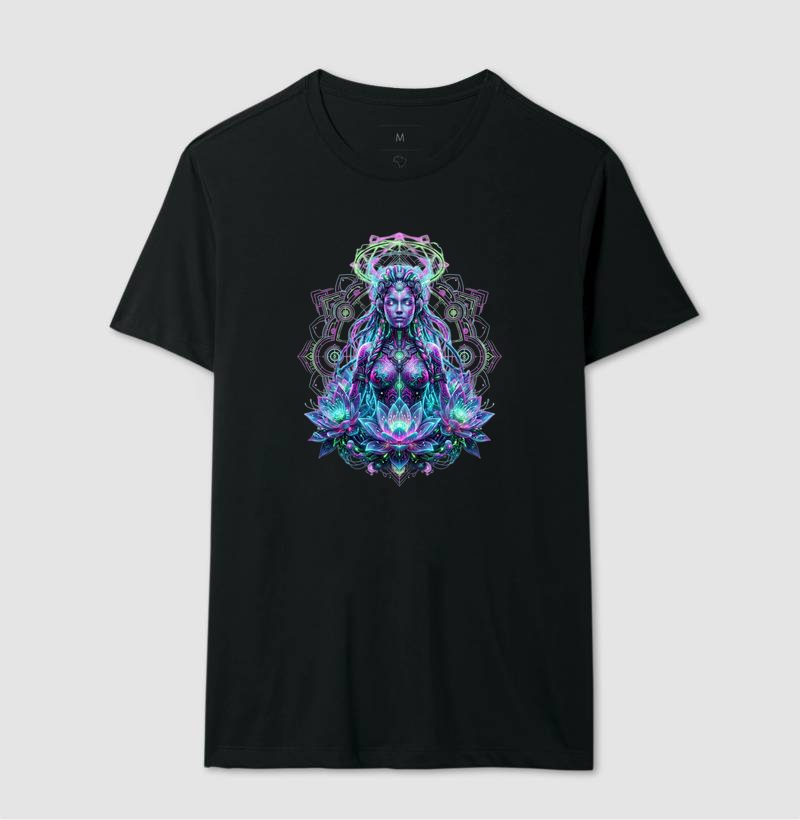 Camiseta AURA - Cyber Goddess (Drop Especial)