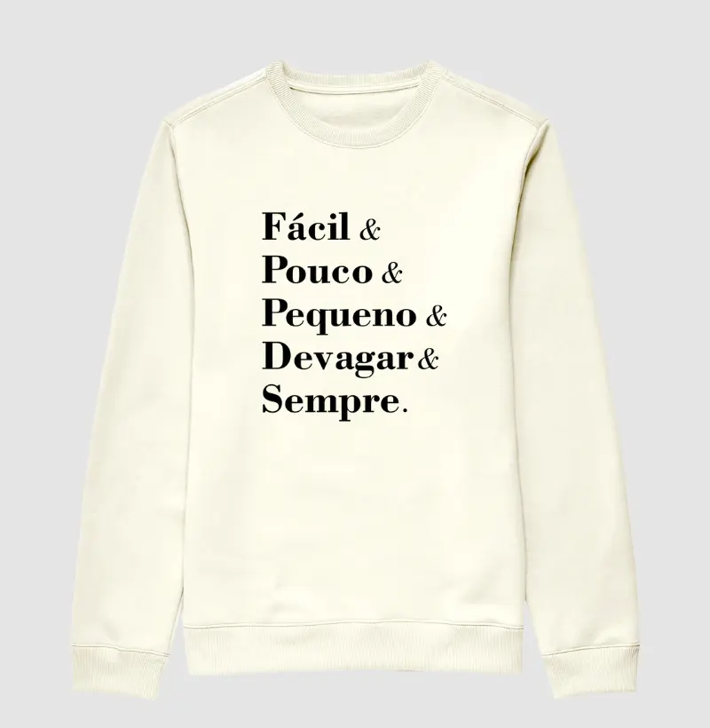 Fácil Pouco Pequeno Devagar Sempre