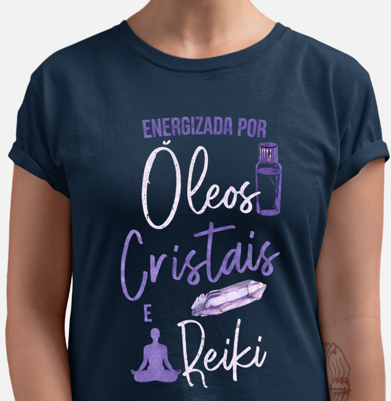 Energizada por Óleos, Cristais & Reiki