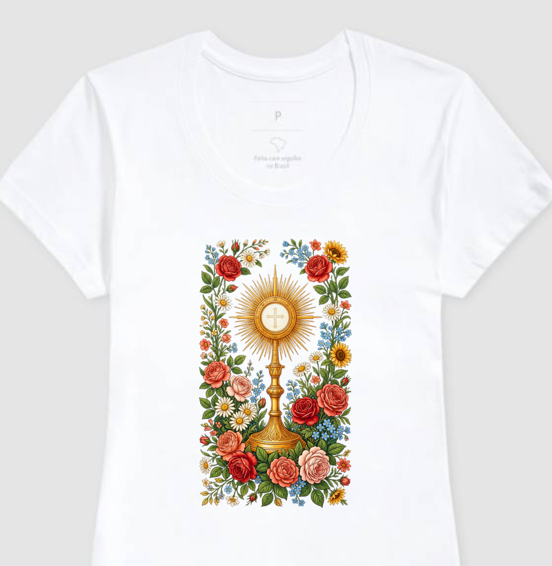 Camiseta Jardim Eucarístico 