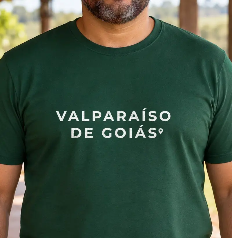 Valparaíso de Goiás | Pin GO - Camiseta