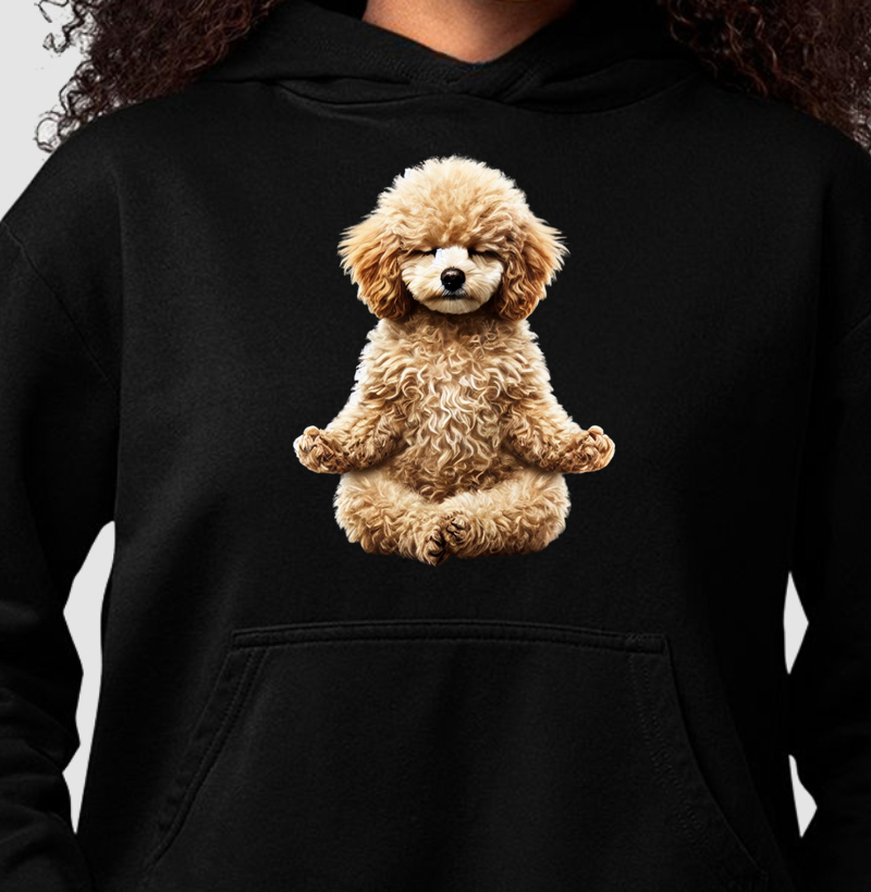 Poodle Meditando