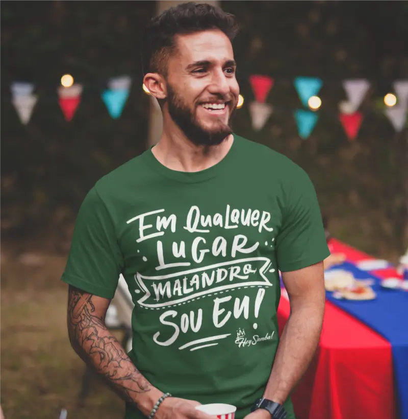 Em qualquer lugar malandro sou eu