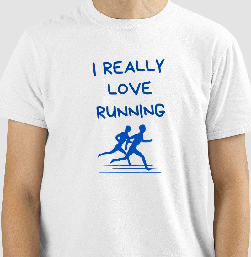 Camiseta Love Running Corrida De Rua