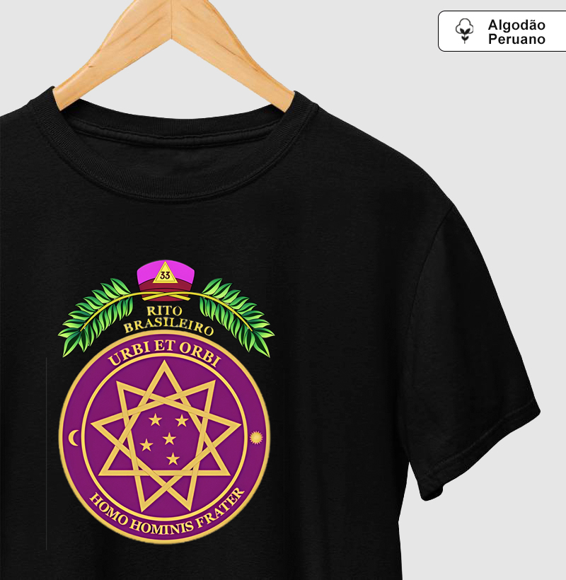 Camiseta Algodão Peruano Rito Brasileiro - Mr. GADU