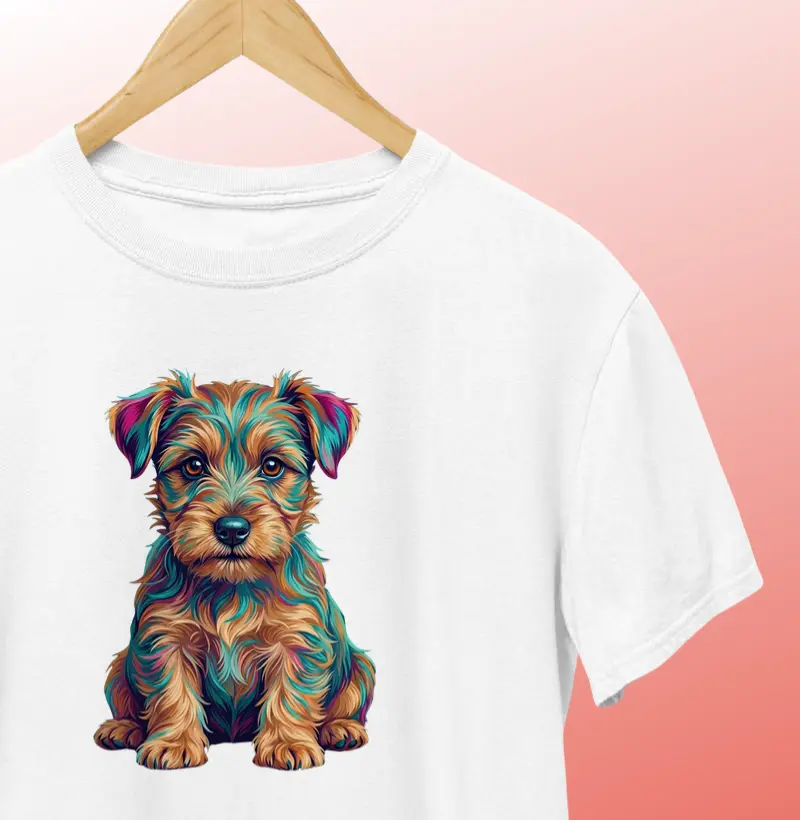 Schnauzer colorido