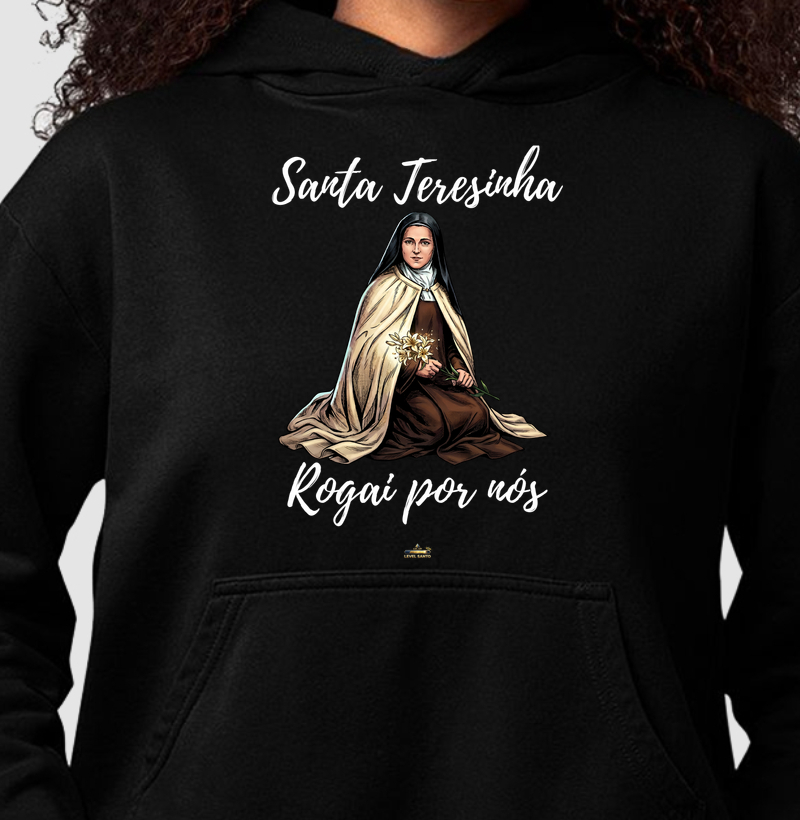 Santa Teresinha - Rogai por nós - Caligrafia