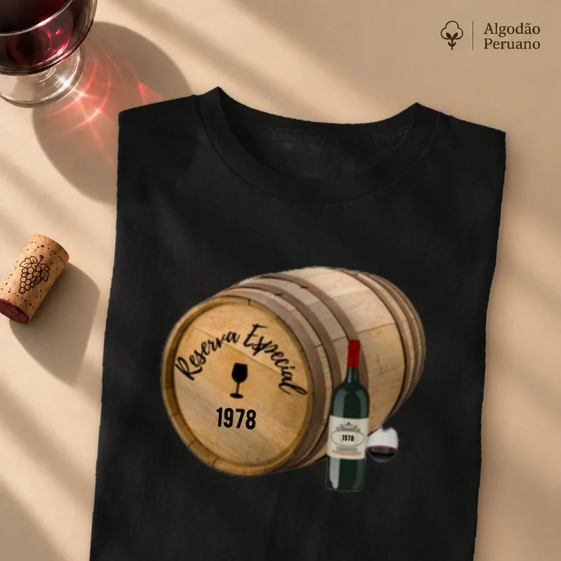 Camiseta Reserva Especial 1978 - Camiseta Algodão Peruano