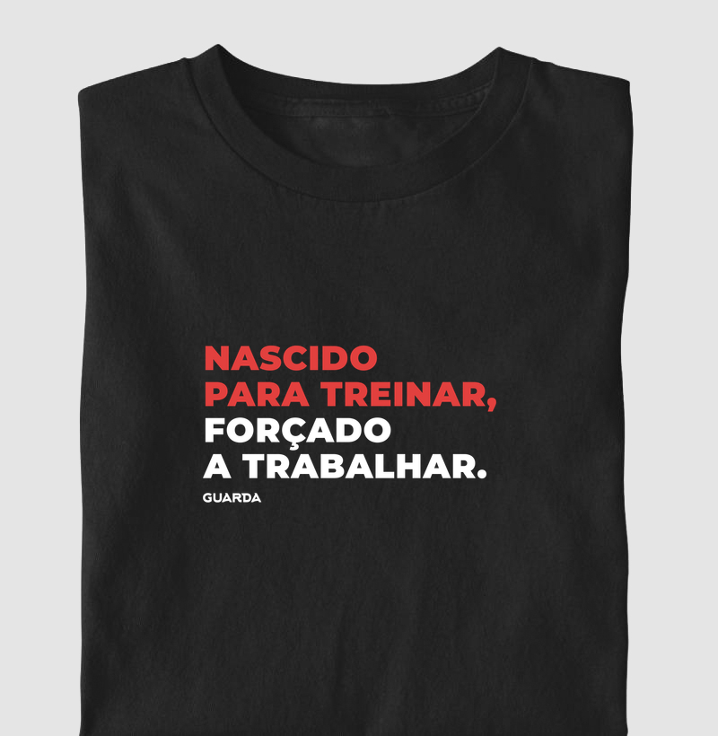 Nascido para treinar, forçado a trabalhar