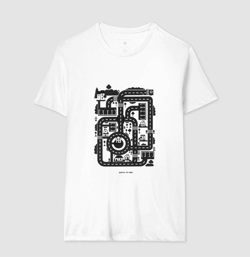 Camiseta pista de carrinho