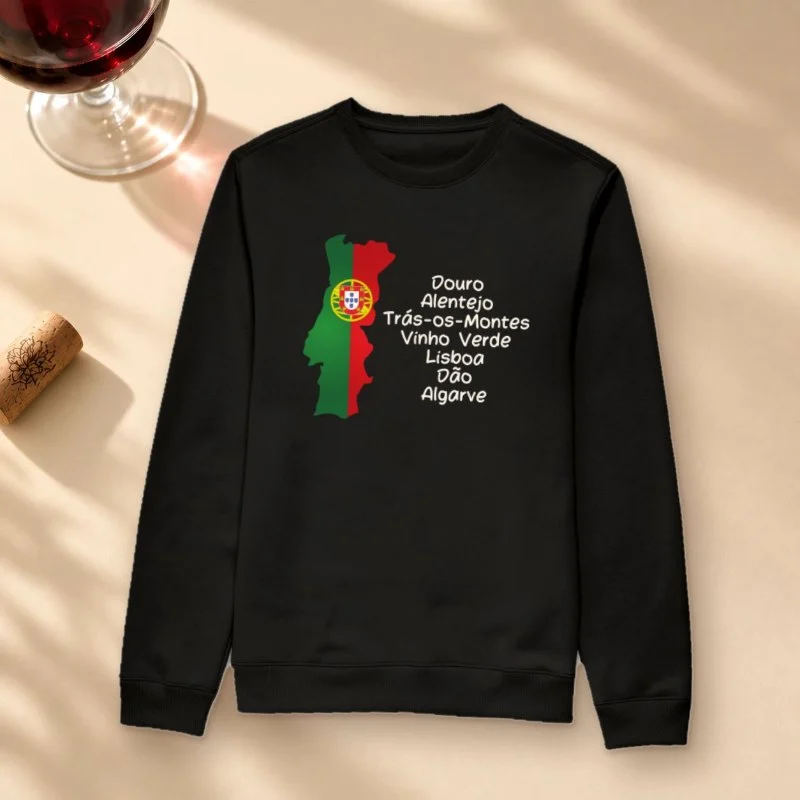 Regiões de Portugal - Suéter Moletom