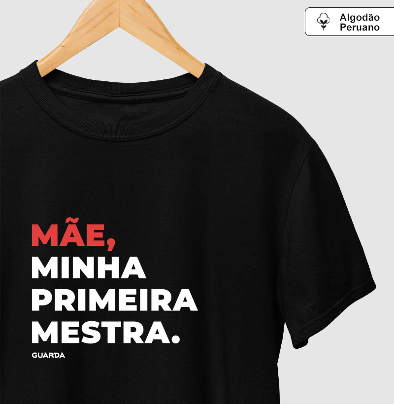 Mãe, minha primeira mestra