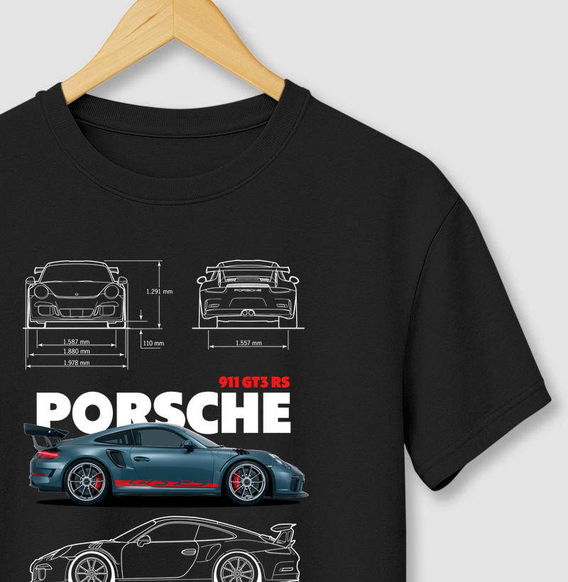Camiseta Porsche 911
