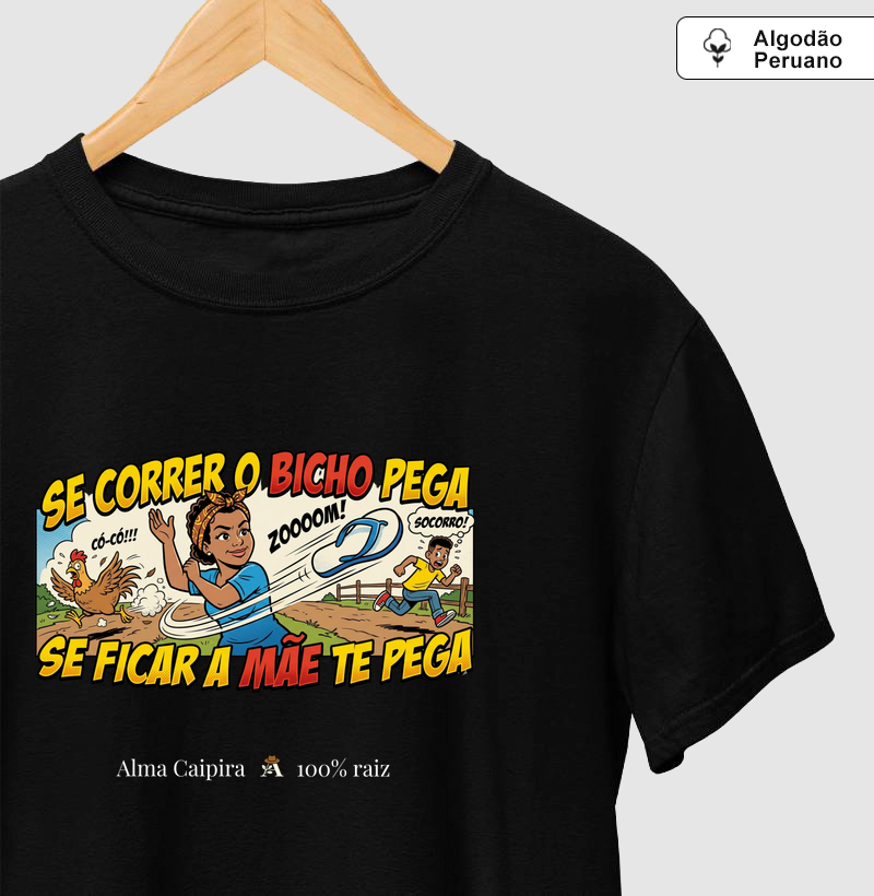Se correr o bicho pega, se ficar a mãe pega